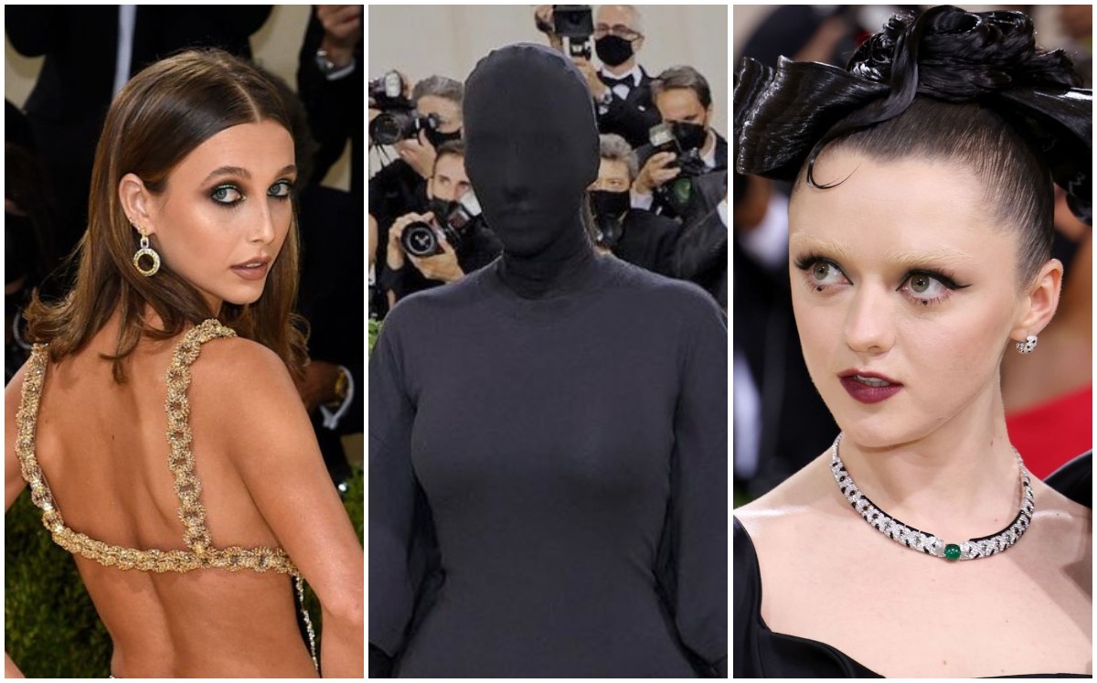 Kim Kardashian, Maise Williams y Emma Chamberlain en Met Gala 2021 (Especial).