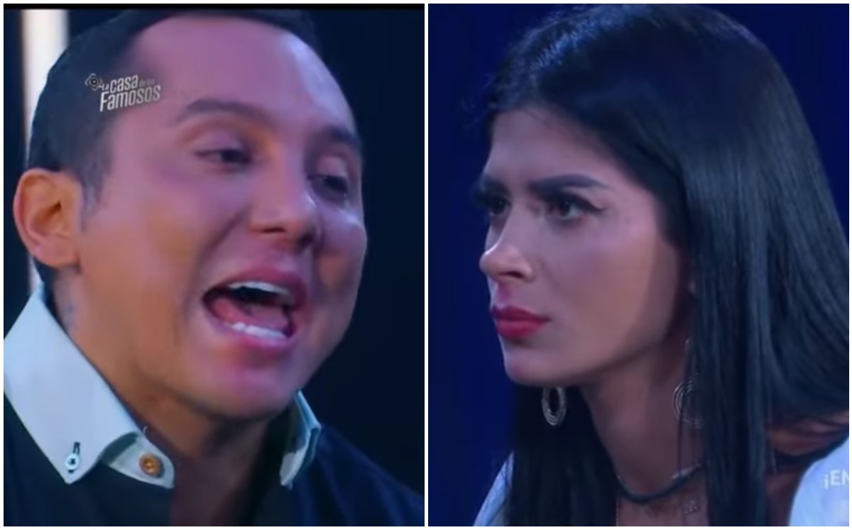 Kimberly Flores y Edwin Luna se reencuentran en 'Casa de los famosos' (Especial).