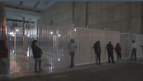 La afluencia en los puntos de vacunación, no es la que esperaban.