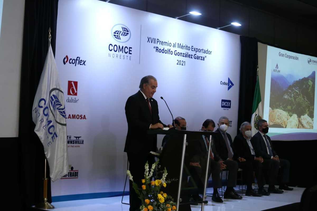 Premio al Mérito Exportador “Rodolfo González Garza”, en su edición 2021. Foto: Jorge López
