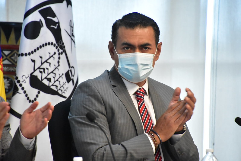 Salvador Zamora Zamora da tercer informe de gobierno em Tlajomulco (Cortesía)