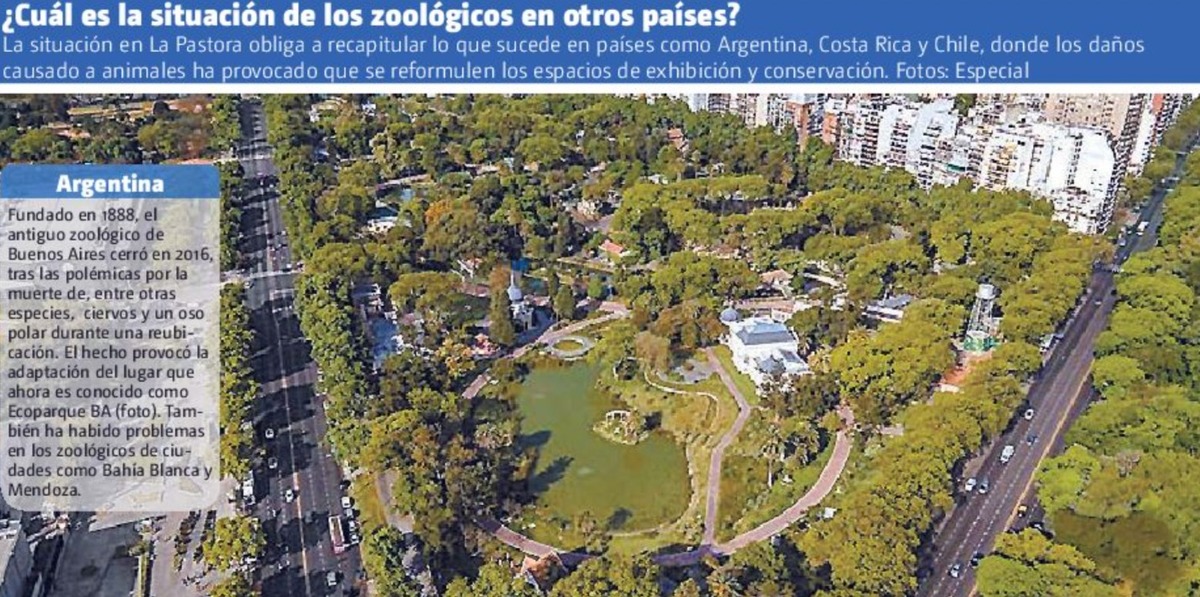 Situación de zoológicos en otros países