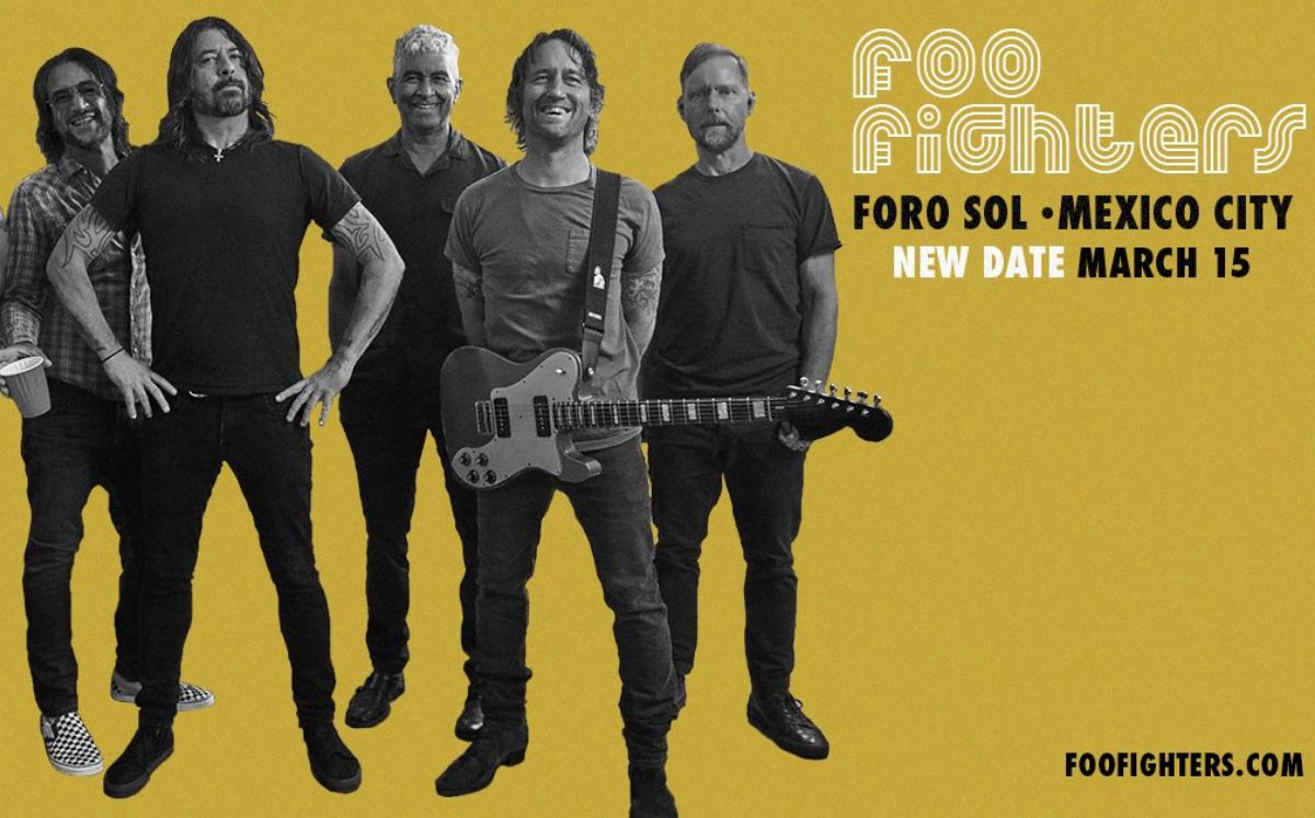 Foo Fighters cambia fecha para el Foro Sol (Twitter).