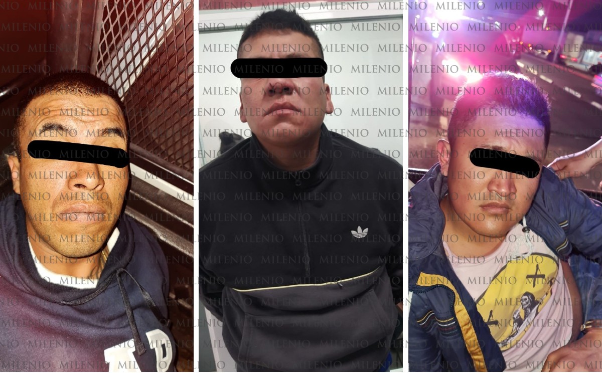 Fueron puestos a disposición del Ministerio Público.
