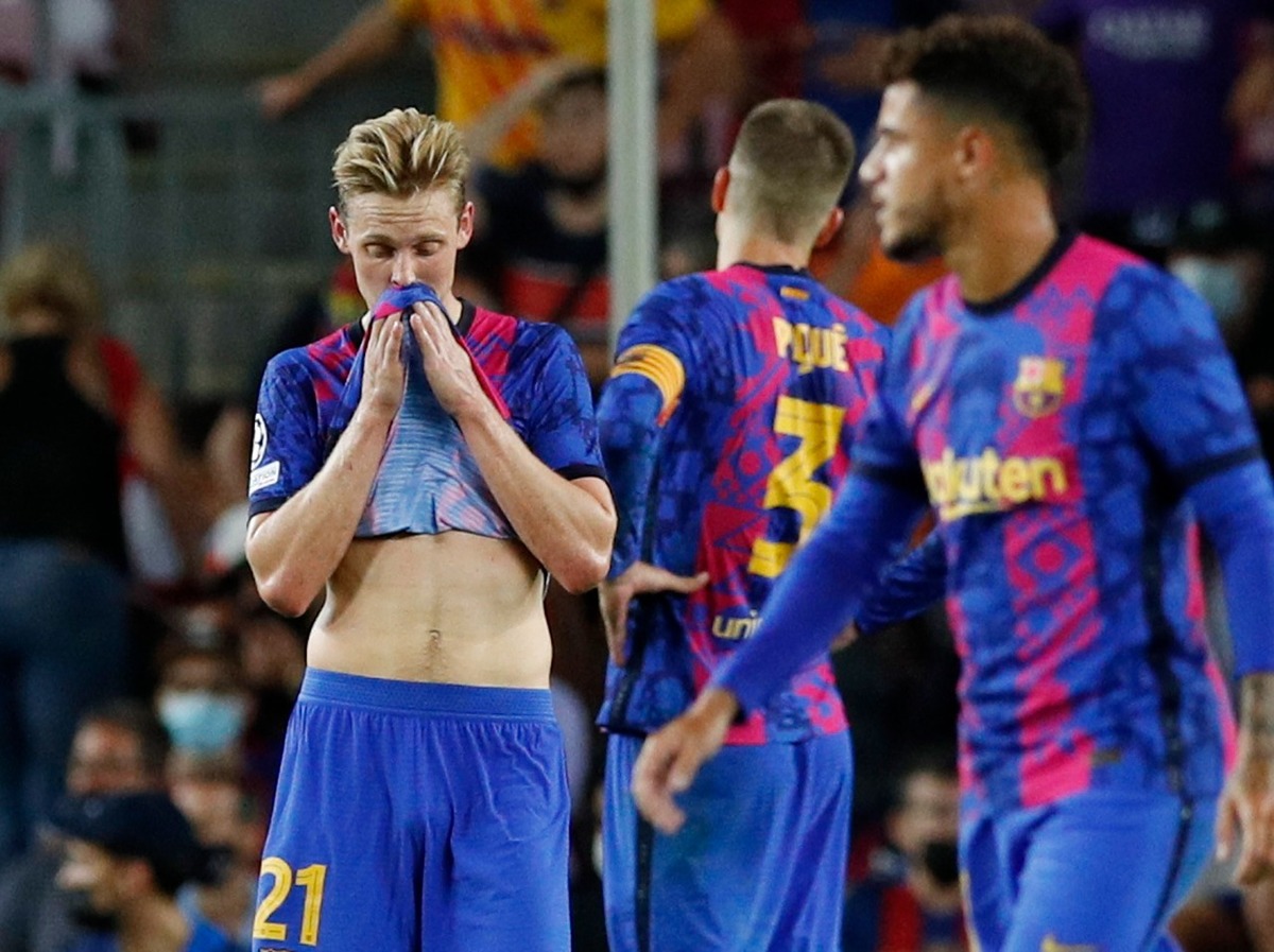 Jugadores del Barcelona en la Champions League (Reuters)