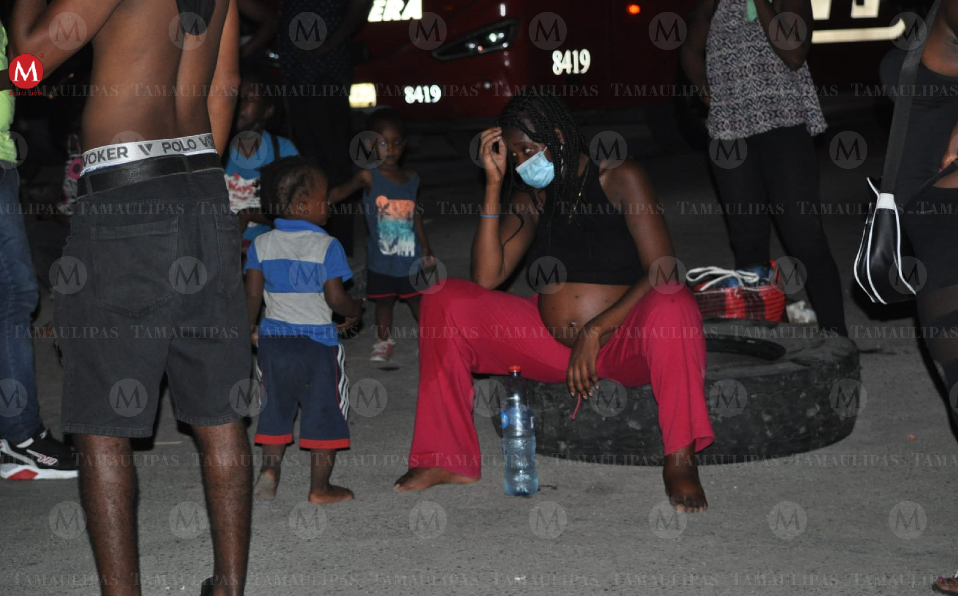 Una mujer haitiana con nueve meses de embarazo (Sergio Sánchez)