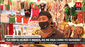 No repuntan ventas de artículos patrios ante la pandemia