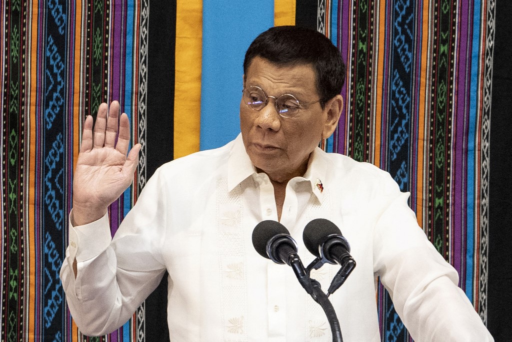 Rodrigo Duterte, presidente de Filipinas. (AFP)