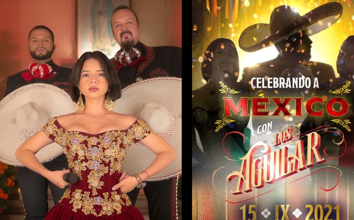 Ver en vivo concierto de Pepe Aguilar, Angela Aguilar y Leonardo Aguilar hoy 15 de septiembre. (Especial)