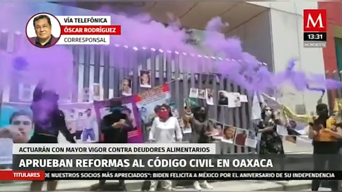 Aprueban reformas al código civil en Oaxaca