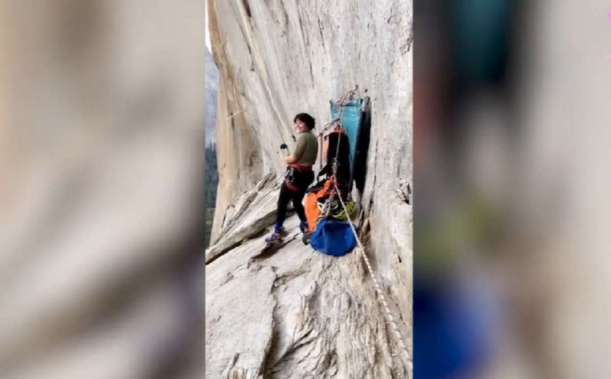 Chelsea Lewis, escaladora profesional. (Foto: DPA)