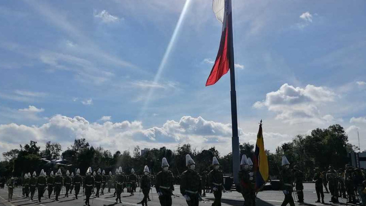 Operativo de seguridad por desfile militar en la CdMx