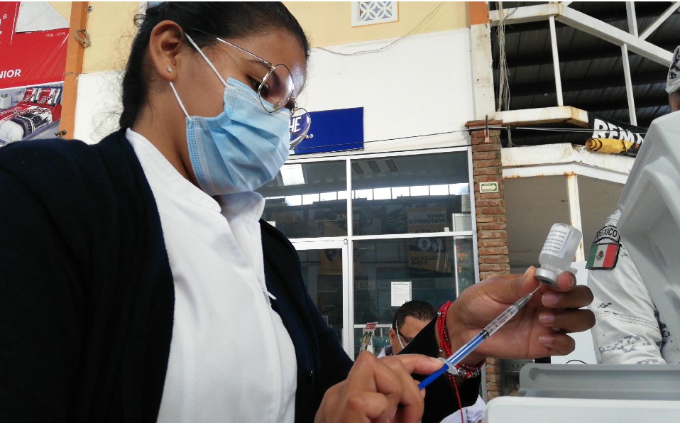 Vacunación en Guanajuato. Foto: Daniela Béjar