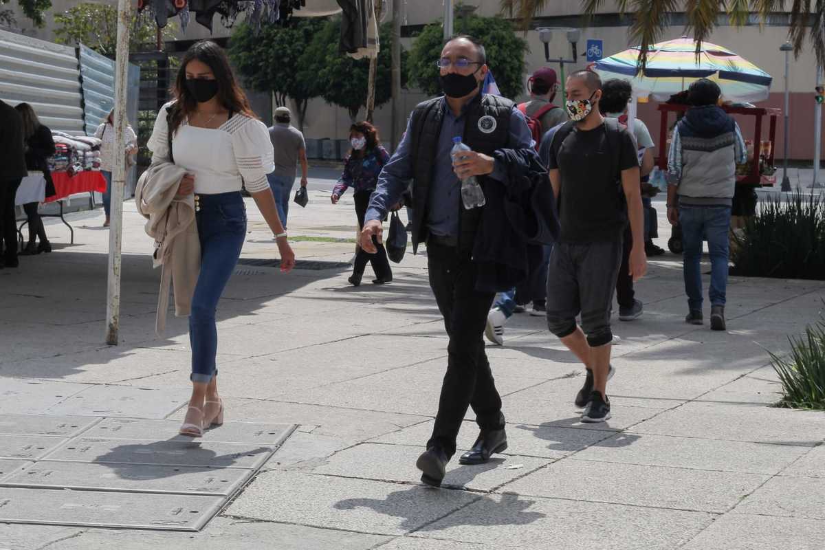 Calles de la Ciudad de México durante la nueva normalidad. (Rodrigo del Río)