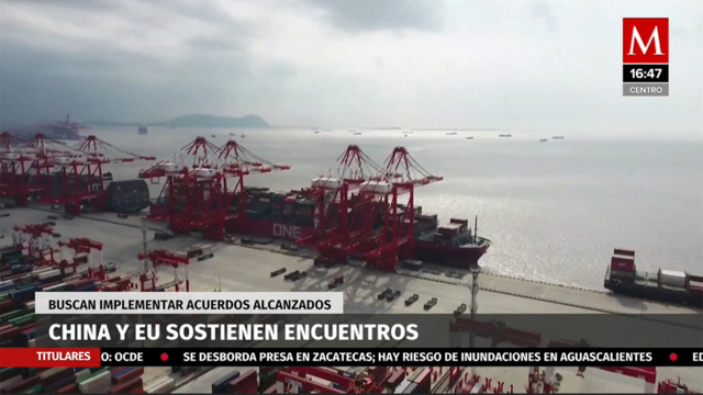 China y EU sostienen encuentros en relaciones comerciales