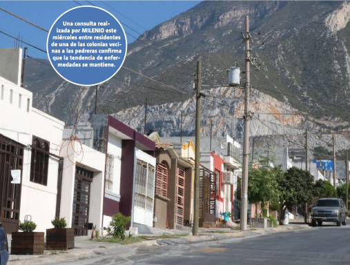La encuesta de salud para identificar morbilidad y mortalidad se realizó en colonias aledañas a las pedreras. Leonel Rocha