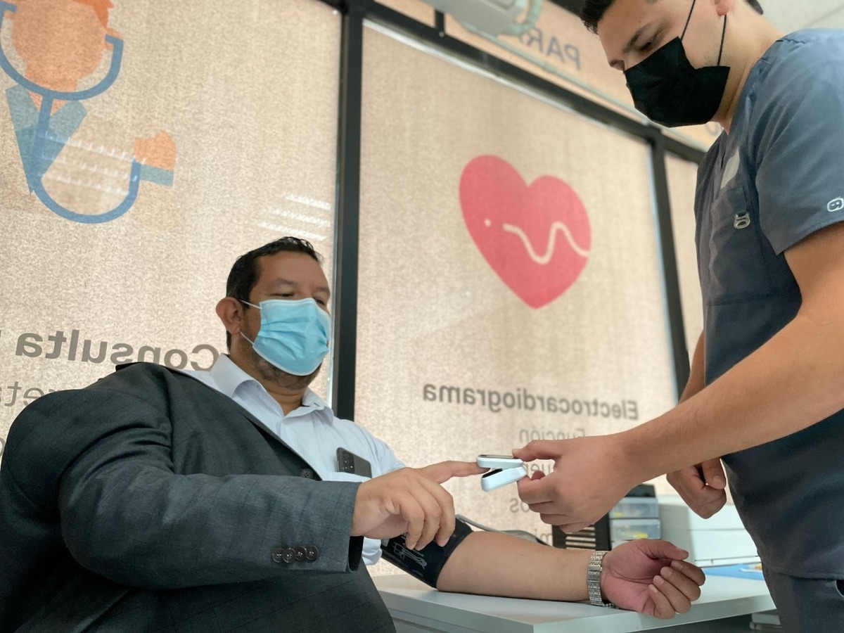 Las instalaciones del centro médico están en el edificio de Coparmex Nuevo León en el centro de Monterrey.  Foto: Especial