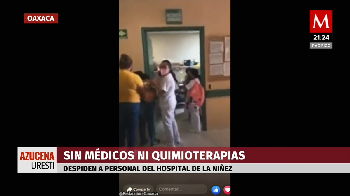 Niños con cáncer sufren la falta de personal y medicamentos