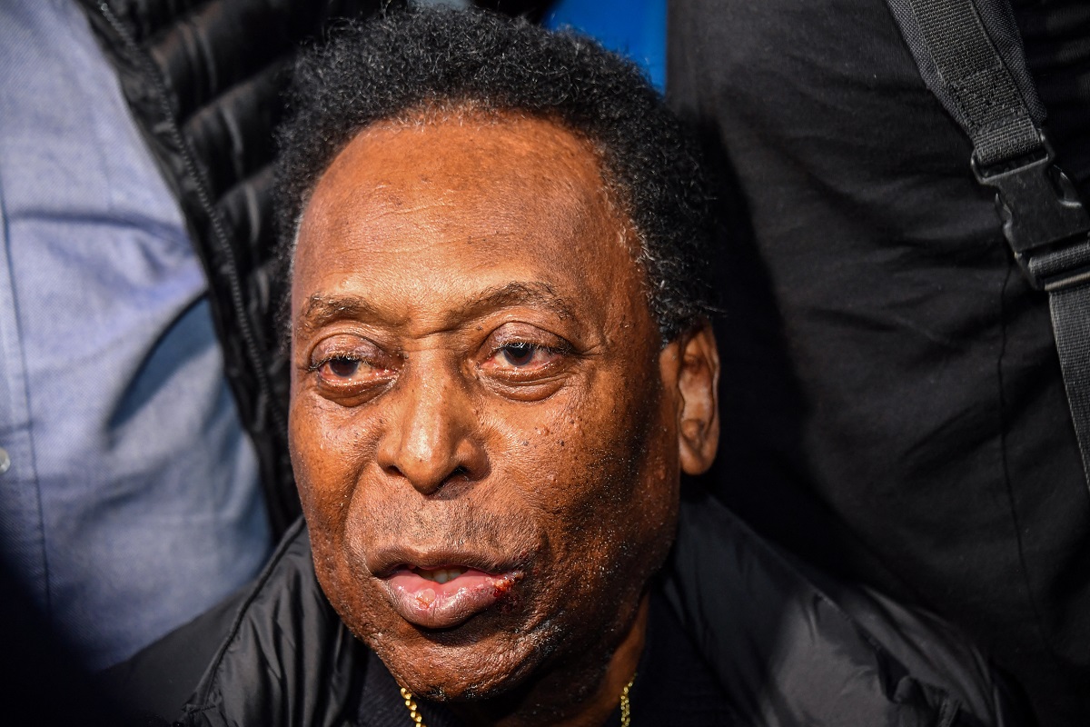 Pelé, ex futbolista brasileño (AFP)