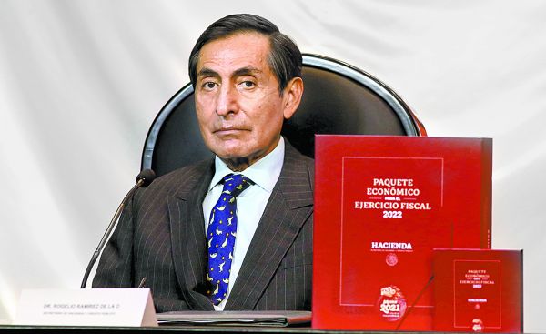 El secretario de Hacienda, Rogelio Ramírez de la O. Octavio Hoyos