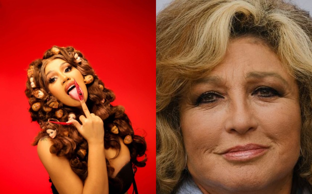 Cardi B y Angélica María juntas en programa