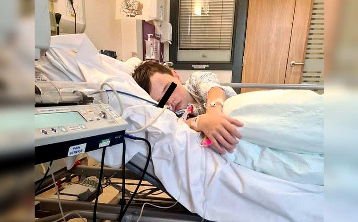 El niño salió del hospital ocho días después de su operación. (Especial)