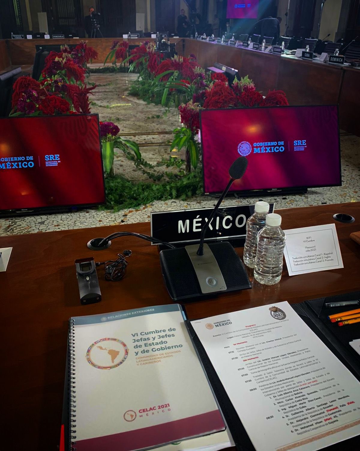 Inicia cumbre de la CELAC encabezada por el presidente Andrés Manuel López Obrador | Twitter