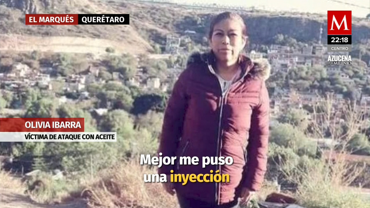 Olvia fue agredida con aceite caliente por defender a adulto mayor