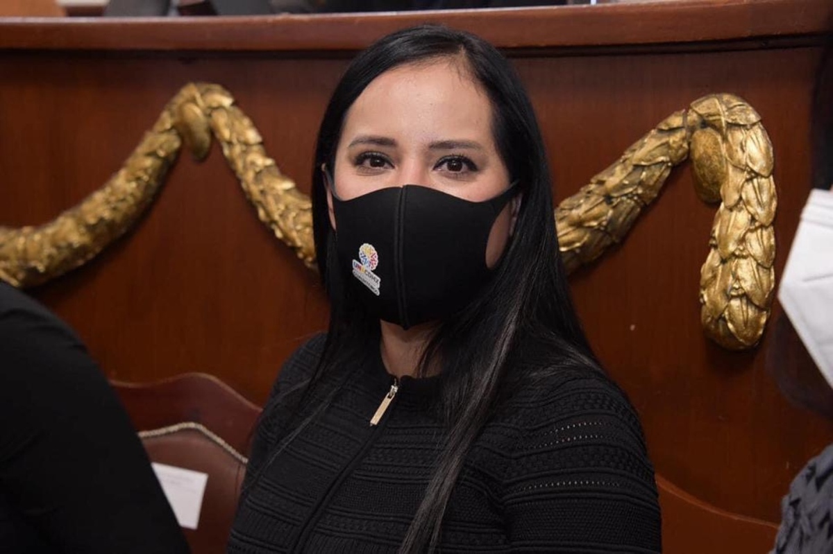 Sandra Cuevas, alcaldesa electa de Cuauhtémoc en Tercer Informe. | Especial