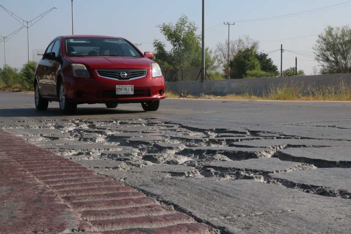 En total fueron 62 los tramos que lucieron afectados en la autopista. Foto: Leonel Rocha