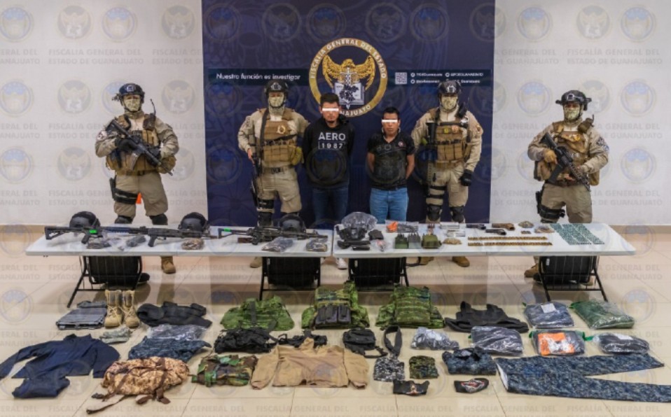 Capturan a banda de secuestradores en Apaseo el Alto. Foto: Especial