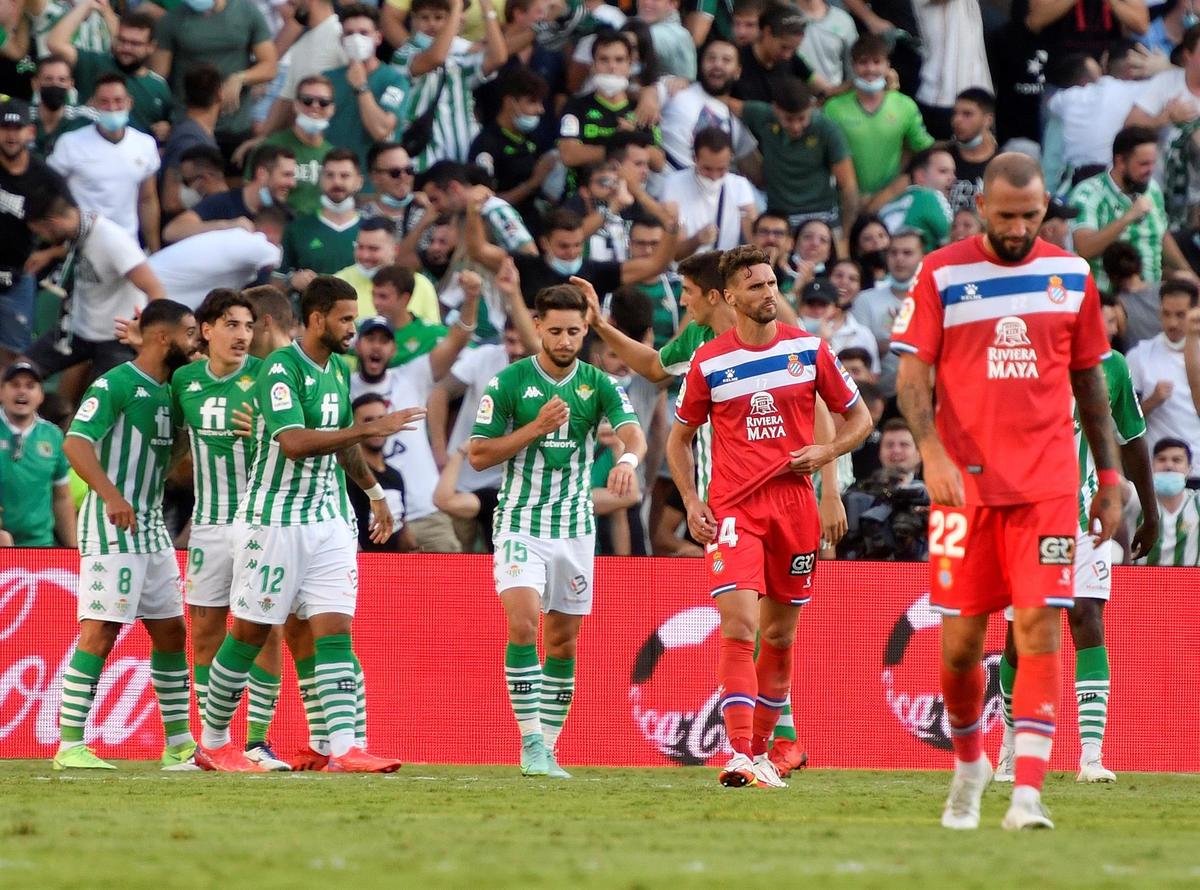 Espanyol rescata empate ante el Real Betis (EFE)