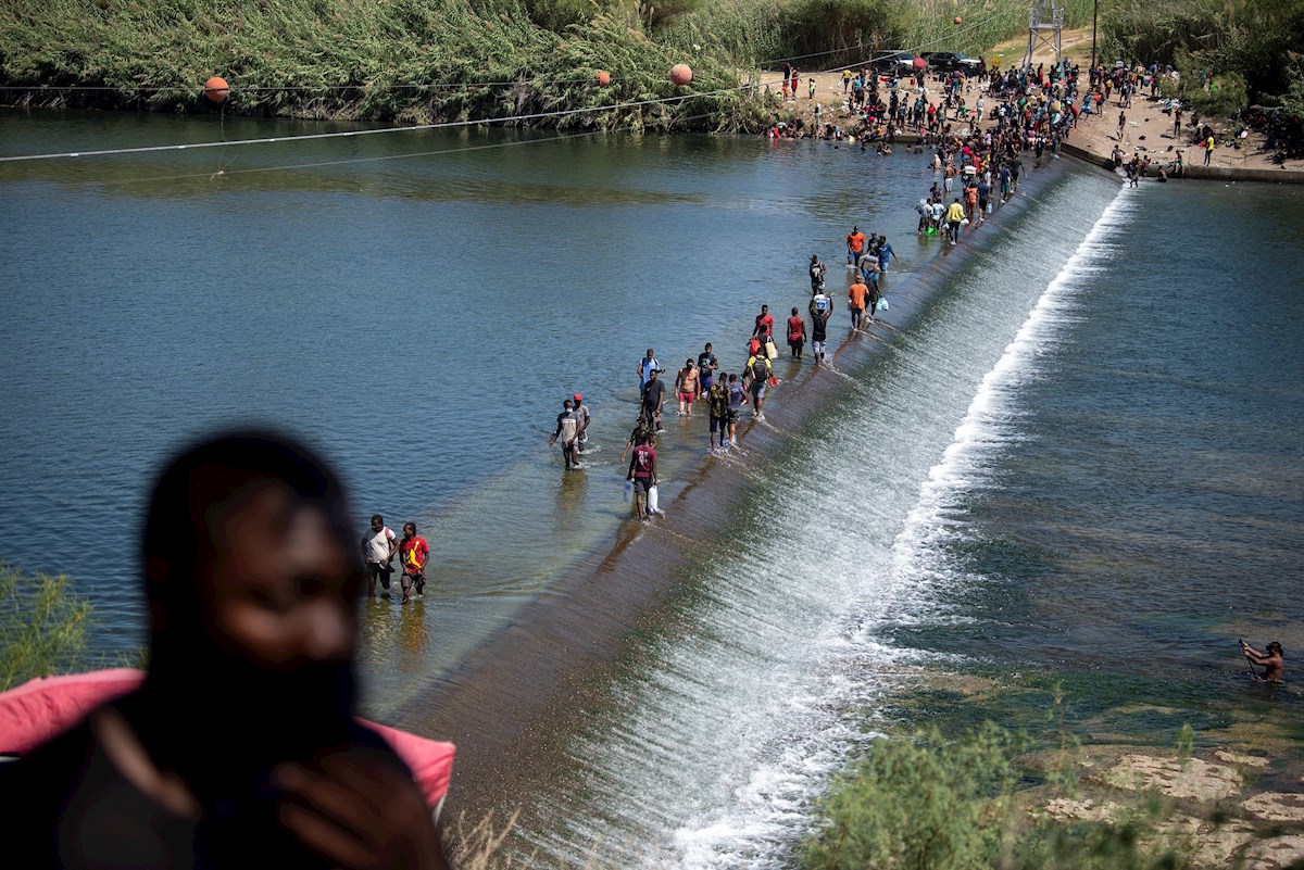 Migrantes de Haití buscan llegar a Estados Unidos. | EFE