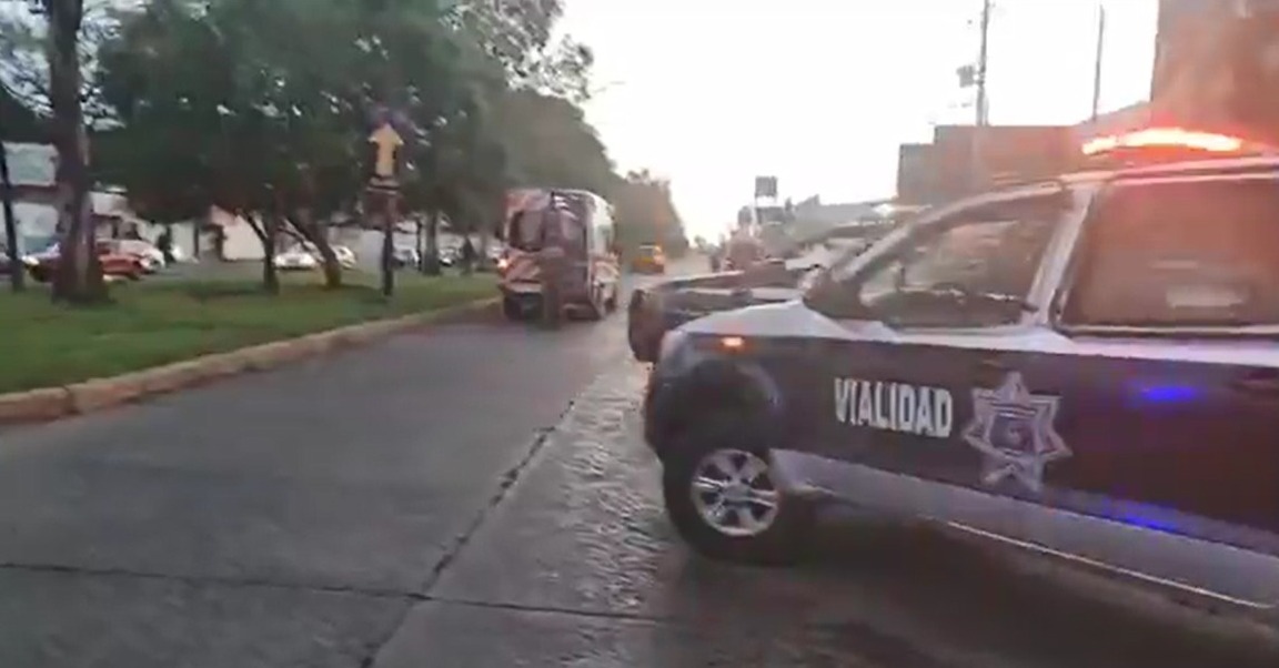 Se registra explosión en Salamanca afuera de restaurante. Foto: Redes Sociales
