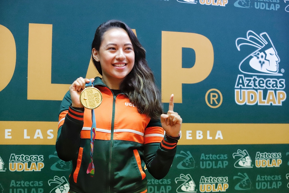 Ana Zulema Ibáñez, estudiante de la UDLAP. (Agencia Enfoque/archivo)