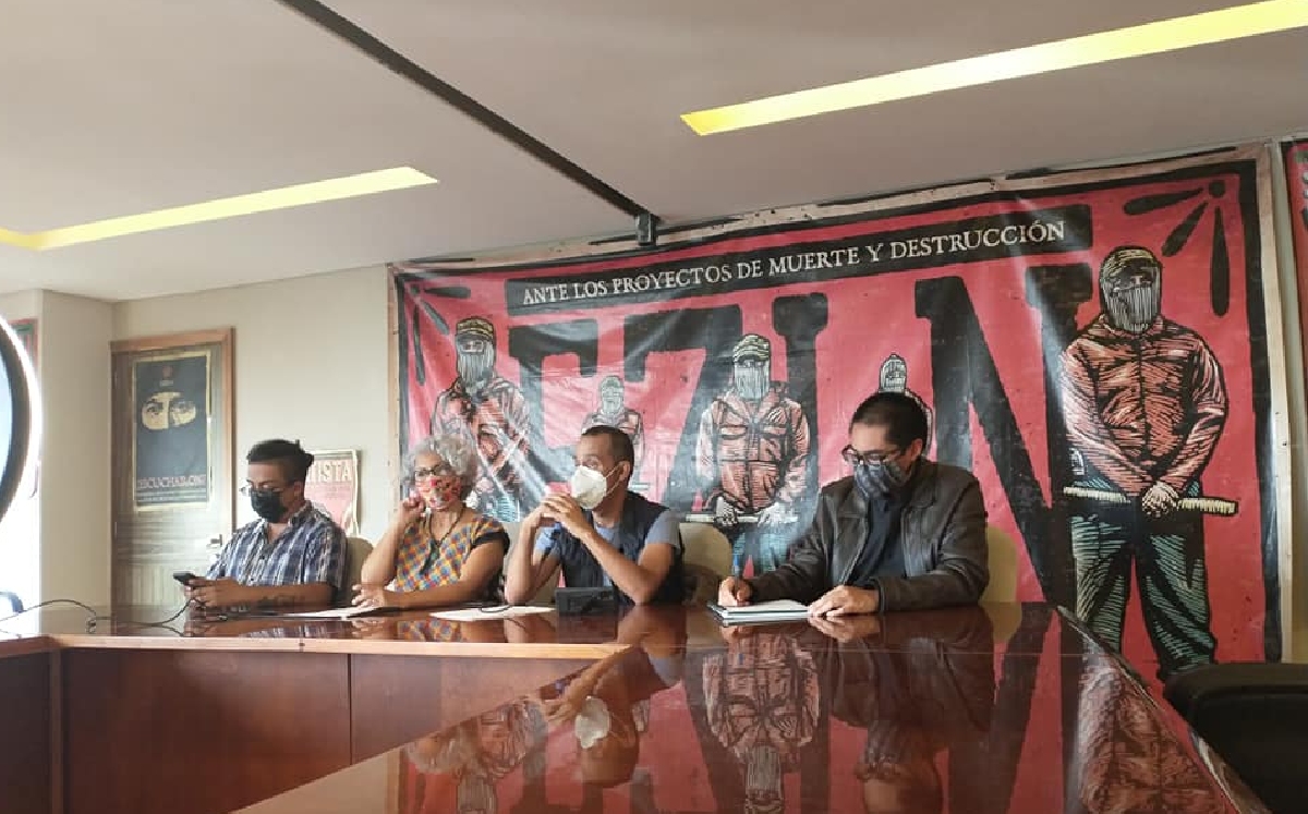 La Asamblea de los Pueblos Indígenas del Istmo en Defensa de la Tierra y el Territorio dio una conferencia. (Facebook)