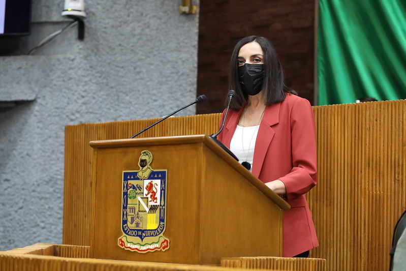 La coordinadora de Nueva Alianza, Consuelo Gálvez. Foto: Especial