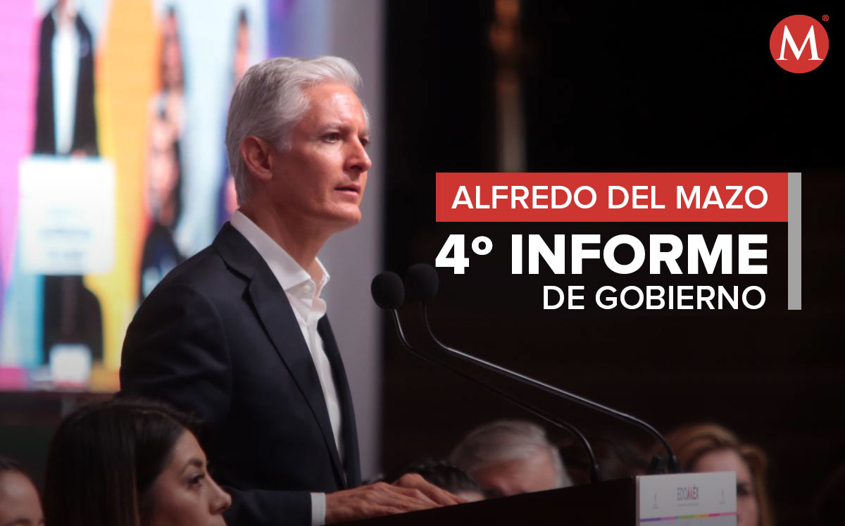 Cuarto informe de gobierno de Alfredo Del Mazo. | Tania Contreras