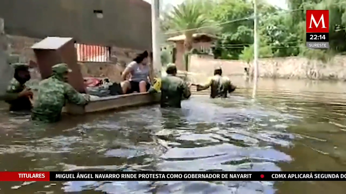 En Tequisquiapan, rescatan a turistas de hoteles atrapados