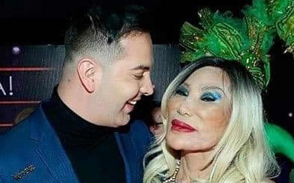 La vedette y su novio, el cantante Markos D1. (Instagram)