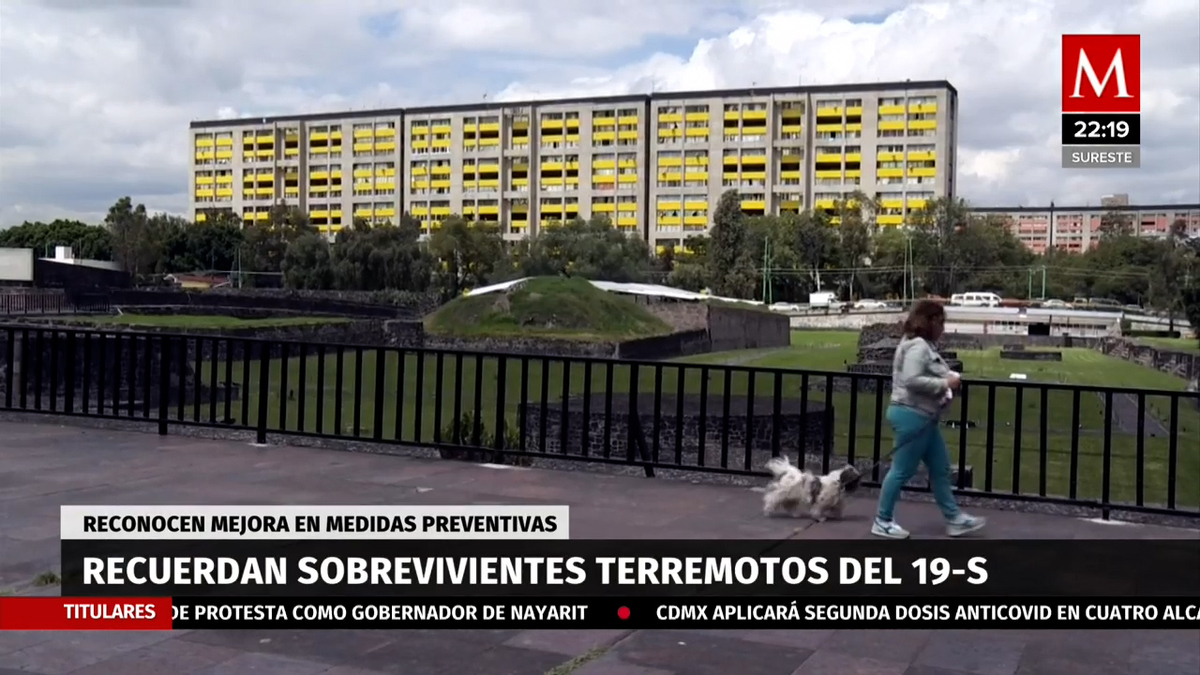 Miedo y temor sigue latentes entre sobrevivientes a los terremotos