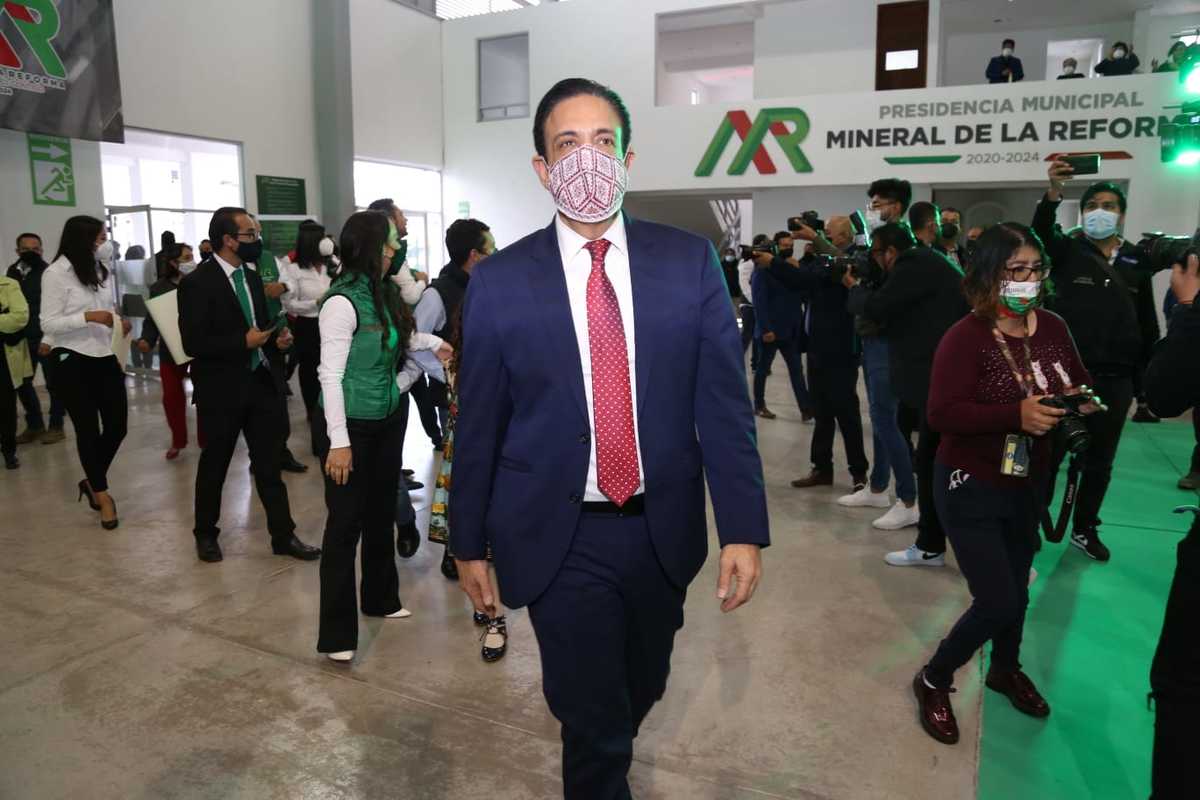 Omar Fayad Meneses, gobernador de Hidalgo. (Jorge Sánchez)