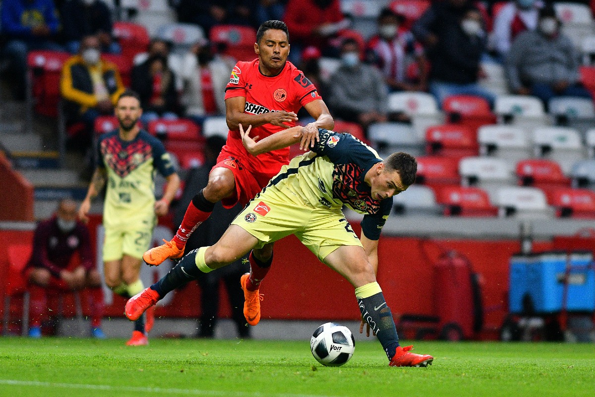 Toluca le quita el invicto al América en la jornada 9 del Apertura 2021 (Imago7)