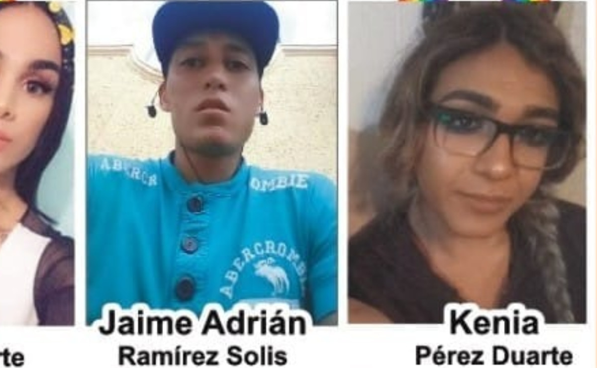 Buscan a a joven trans Kenia Duarte Pérez y Jesús Adrián Solís desaparecidos en 2020 (Especial)
