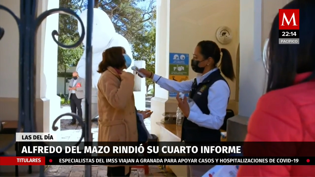 Claudia Sheinbaum acude al informe de Alfredo Del Mazo