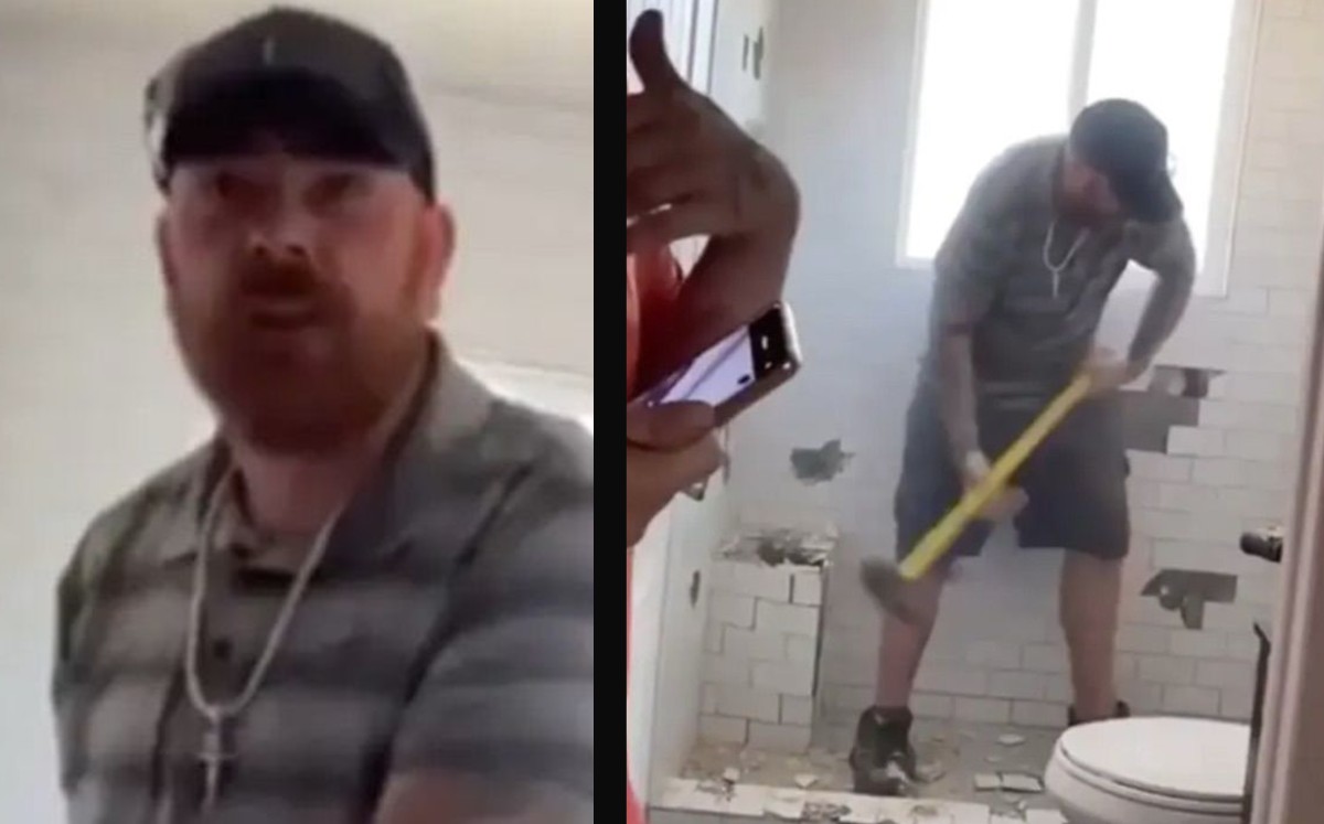 Constructor destruye casa de mujer que no le pagó; caso viral. (Especial)