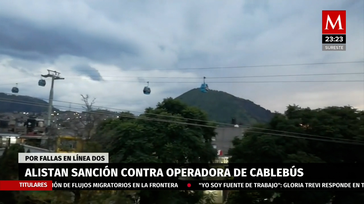 Falla en L2 Cablebús ocasiona suspensión del servicio por casi 1 hora