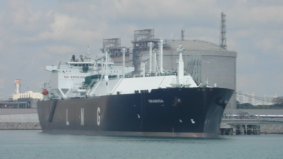 Importación de gas natural desde Estados Unidos.