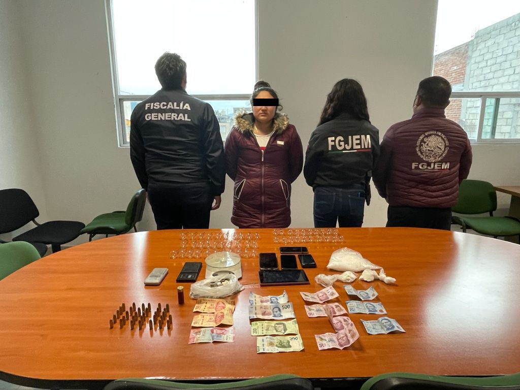 La mujer fue llevada al Ministerio Público.