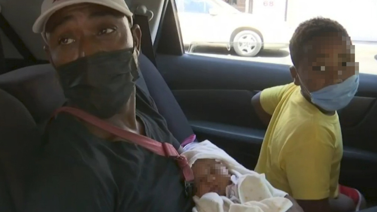 Mujer haitiana que intentaba llegar a la frontera con EU